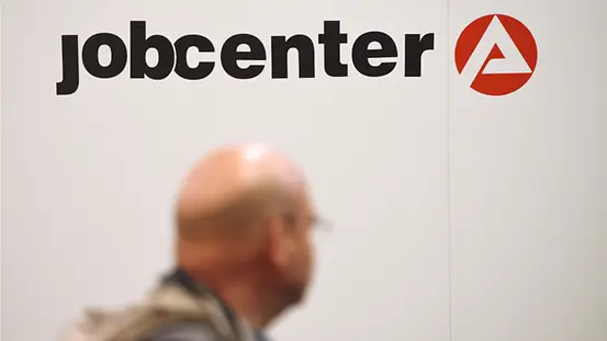Das Logo des Jobcenters.