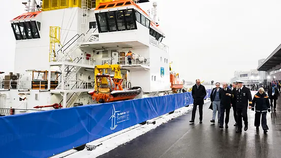 Das Foto zeigt Bundeskanzler Friedrich Merz beim Nordseegipfel in Hamburg.