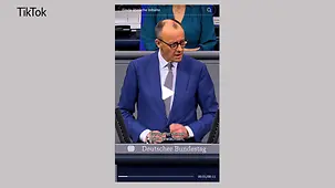Bundeskanzler Merz im Bundestag