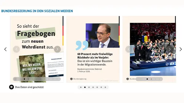 Grafik mit verschiedenen Social-Media-Kanälen