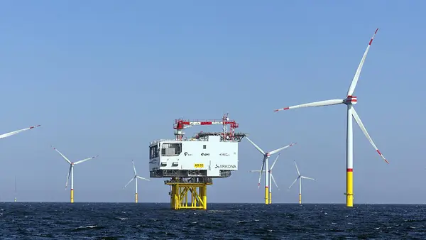 Offshore-Windpark vor Rügen