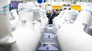 Das Foto zeigt Bundeskanzler Friedrich Merz 