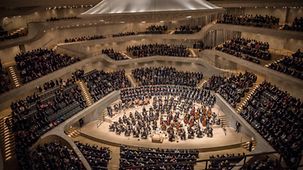 Konzert in der Elbphilharmonie im Rahmen des G20-Gipfels.