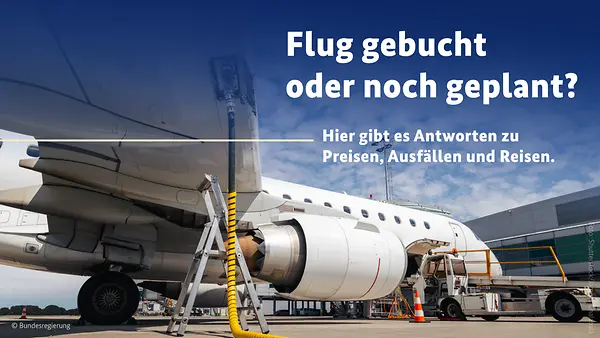 Grafik mit Flugzeug