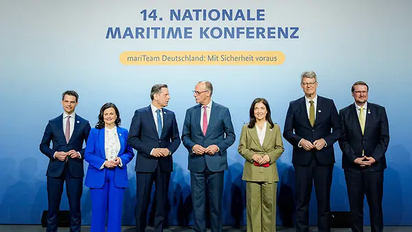 Gruppenfoto Maritime Konferenz 2026 in Emden