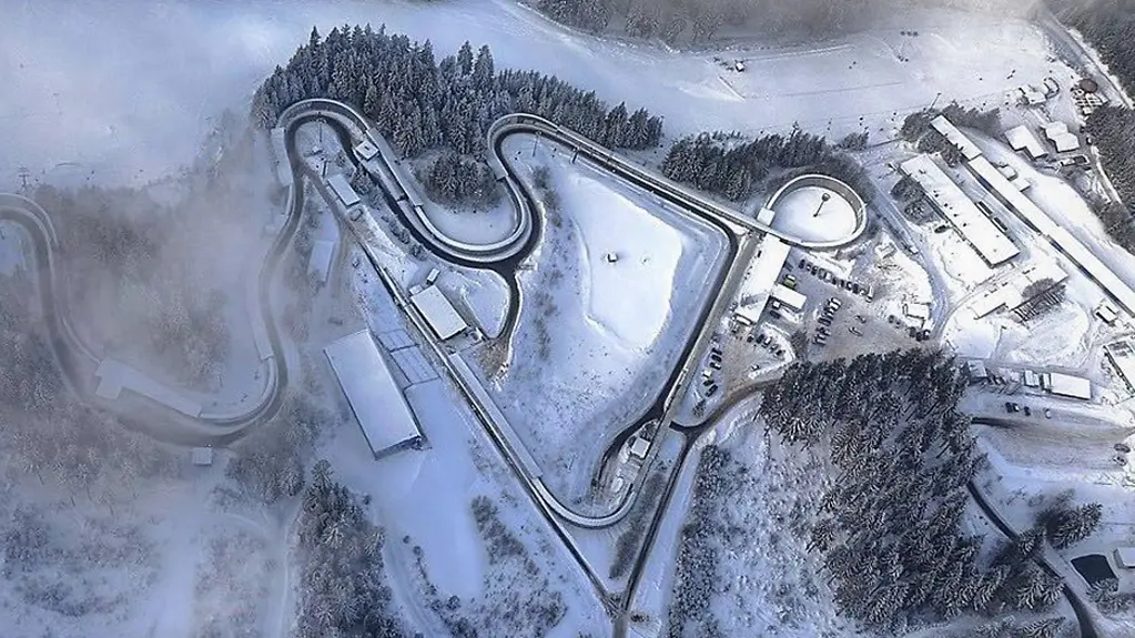 Luftfoto von Sportstützpunkt