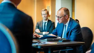 Bundeskanzler Friedrich Merz beim G7-Gipfeltreffen
