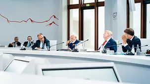 Federal Chancellor Friedrich Merz at the G7 summit,