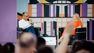 Bundeskanzler Friedrich Merz im Bundeskanzleramt beim Tag der offenen Tür.