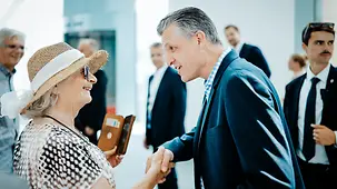 Thorsten Frei, Chef des Bundeskanzleramtes und Bundesminister für besondere Aufgaben im Bundeskanzleramt beim Tag der offenen Tür.