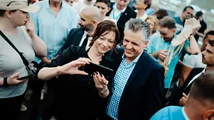 Thorsten Frei, Chef des Bundeskanzleramtes und Bundesminister für besondere Aufgaben im Bundeskanzleramt beim Tag der offenen Tür.