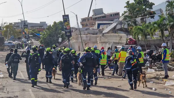 THW Einsatz nach Erdbeben in Venezuela