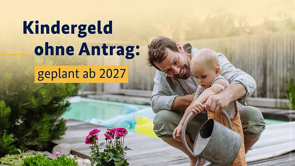 Grafik zum antraglosen Kindergeld