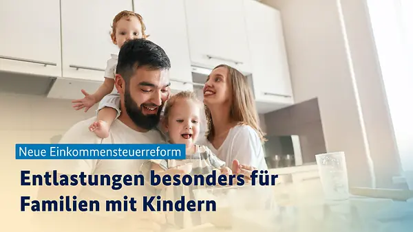 Grafik zur Reform der Einkommensteuer