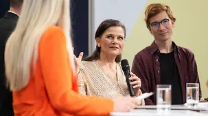 Gitta Connemann im Dialogforum
