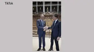 Bundeskanzler Merz und NATO Generalsekretär Rutte