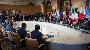 Overview of the G7 session with outreach partners