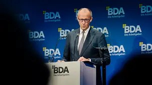  Bundeskanzler Friedrich Merz beim BDA-Arbeitgebertag.