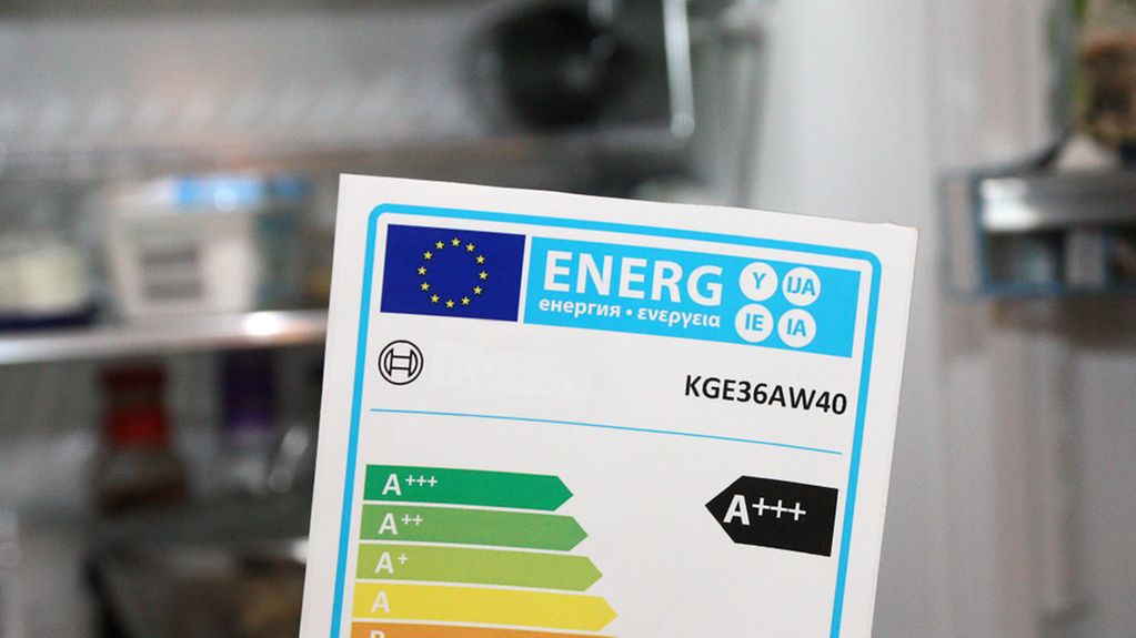EU-Energielabel für Elektrogeräte