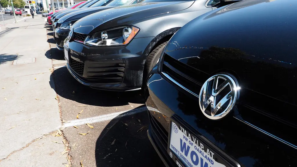 Volkswagen dealer in Oakland, USA