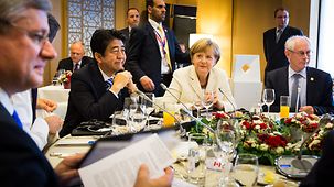 Arbeitssitzung der G7.