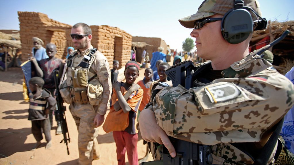 Aufklärungskompanie der Bundeswehr im Einsatz bei der UN-Mission in Mali