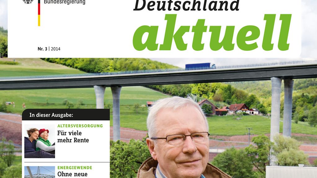 Titelbild der neuen Ausgabe von "Deutschland aktuell"