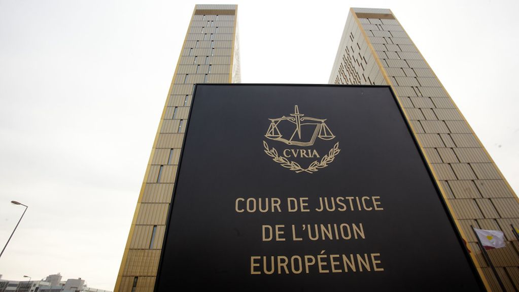 Die Türme des Europäischen Gerichtshofs in Luxemburg.