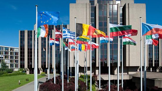 Hauptsitz des Europäischen Rechnungshofes in Luxemburg.