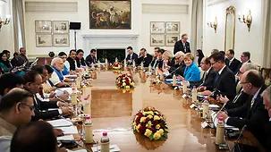 Session plénière des 3es consultations intergouvernementales germano-indiennes