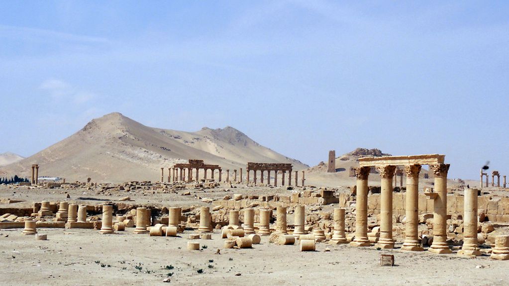 Palmyra vor der Zerstörung