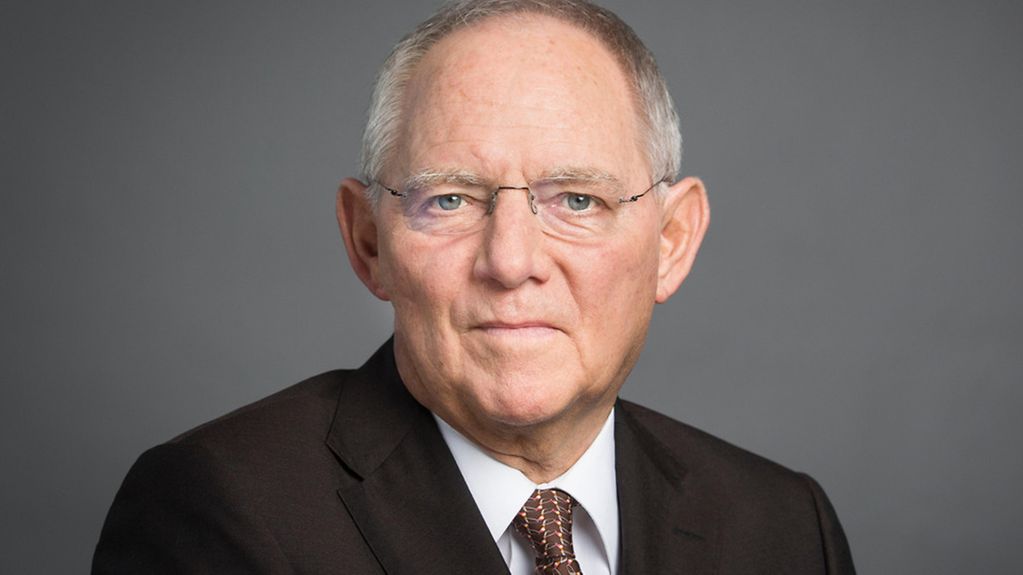Le ministre fédéral des Finances Wolfgang Schäuble