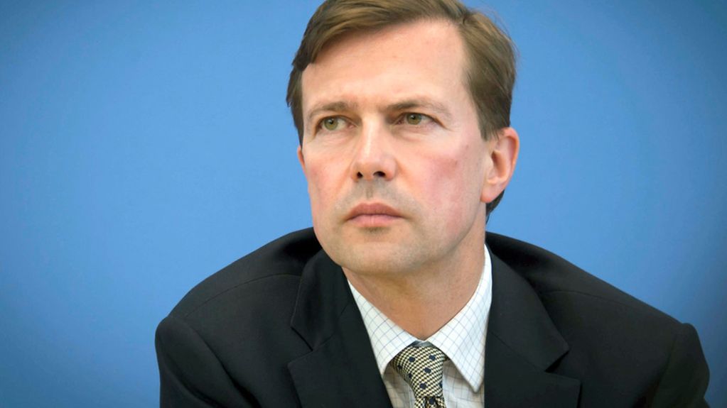 Le secrétaire d'État Steffen Seibert, porte-parole du gouvernement fédéral