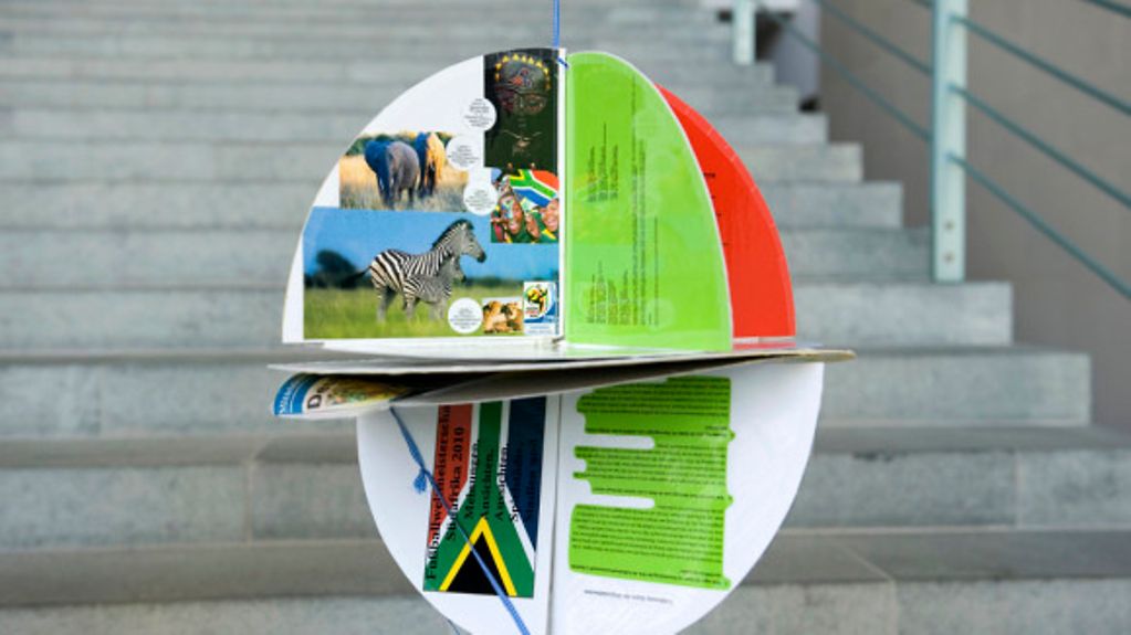 Jahrestagung der Nationalen Initiative Printmedien - Schülerwettbewerb 'Fussball-WM 2010 in Südafrika' - Beitrag der 10. Jahrgangsstufe der Hauptschule Bremervörde