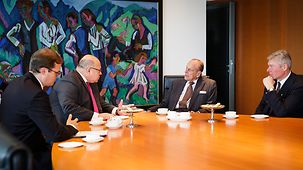 Peter Altmaier, Head of the Federal Chancellery, met with the Duke of Edinburgh.
