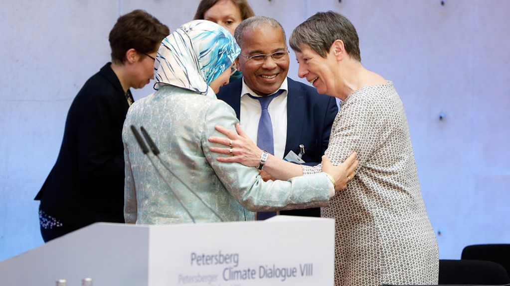 8. Petersberger Klimadialog mit Bundesumweltministerin Barbara Hendricks.
