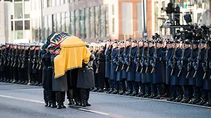 A military tribute