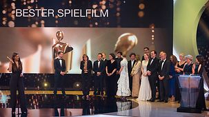Übergabe des Deutschen Filmpreises für den besten Spielfilm.