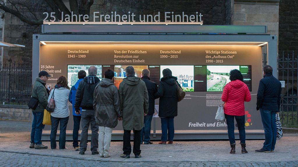 25 Jahre Freiheit und Einheit - Deutschlandtour - Station Erfurt