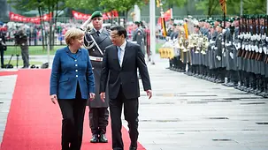 Besuch des chinesischen Ministerpräsidenten Li Keqiang