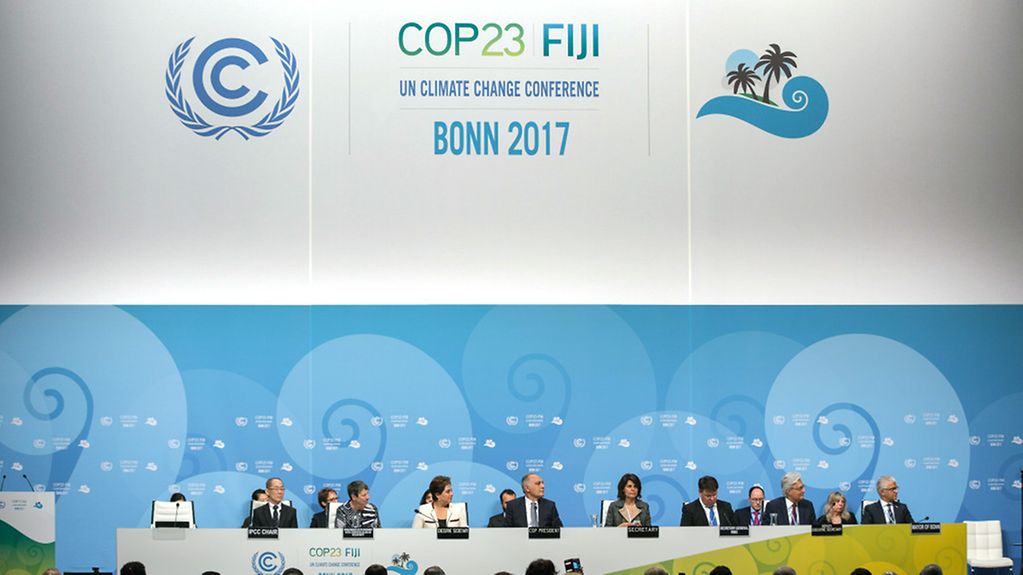 Eröffnungszeremonie der Klimakonferenz in Bonn
