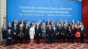 Family portrait of the participants of the Council of Ministers