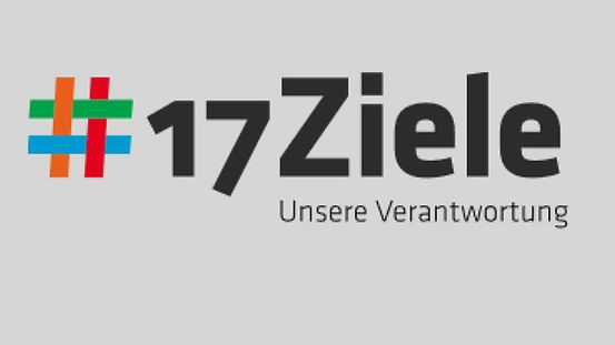 17 Ziele - Wortmarke Nachhaltigkeit Logo
