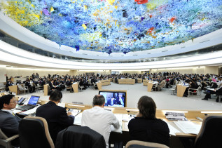 Versammlung des UN-Menschenrechtsrats in Genf             