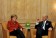 Angela Merkel s'entretient avec le vice-président américain Joe Biden