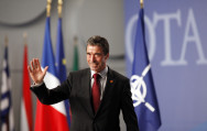 The new NATO Secretary General Anders Fogh Rasmussen
